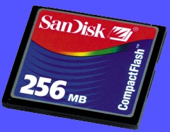 Sandisk 256mb Card